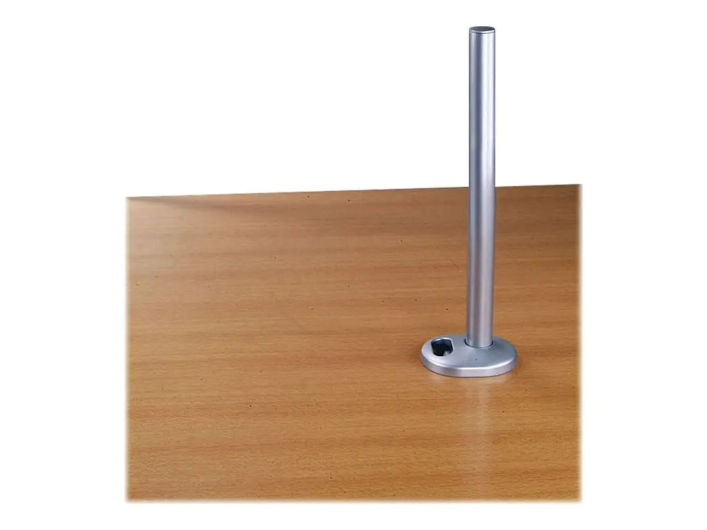 Lindy Desk Clamp Pole - Montagekomponente (C-Klammer, Montagestange) - für LCD-Display/Notebook - Grau, Silber - Schreibtisch - für P/N: 40695, 40696, 40697