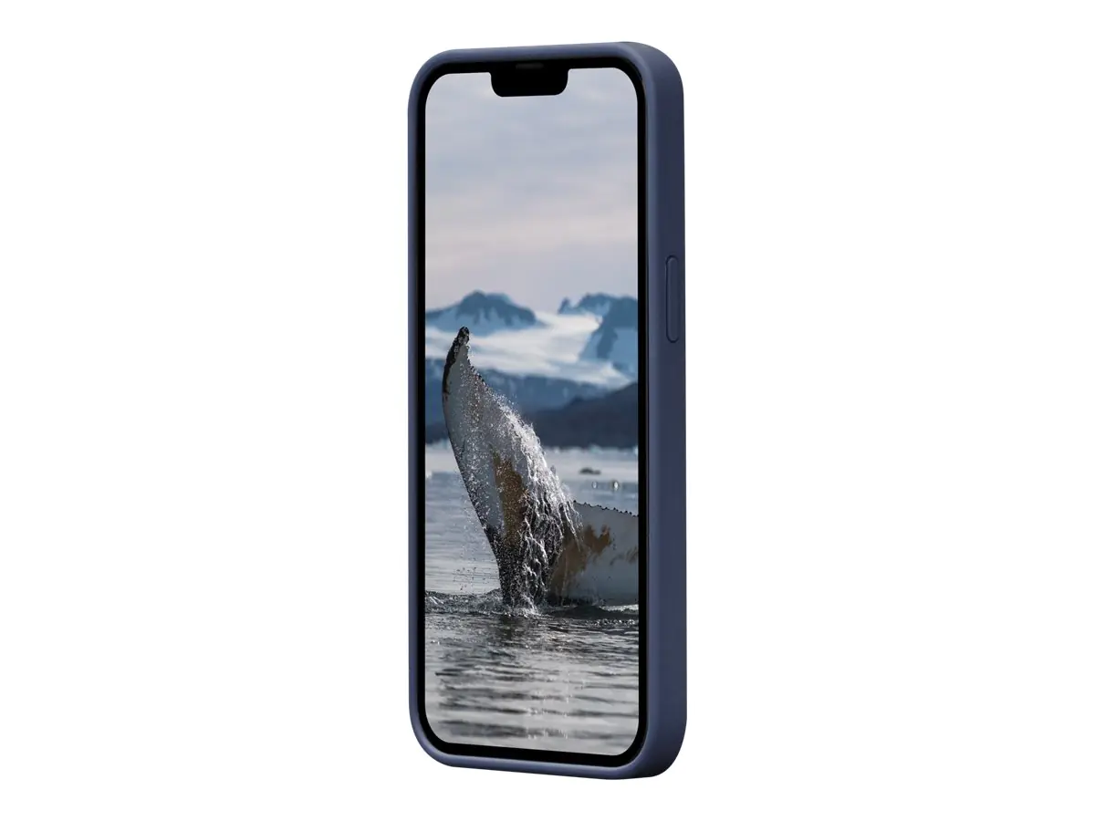 dbramante1928 Greenland - Hintere Abdeckung für Mobiltelefon - 100 % recycelter Kunststoff - Pazifikblau - für Apple iPhone 14 Pro Max