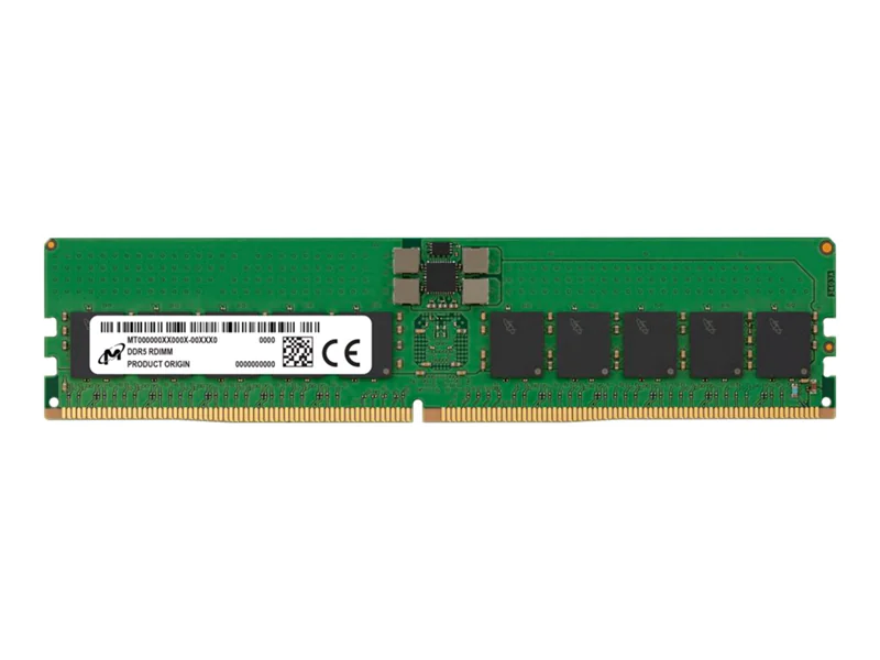 Micron - DDR5 - Modul - 32 GB - DIMM 288-PIN - 4800 MHz / PC5-38400 - CL40 - 1.1 V - registriert - ECC