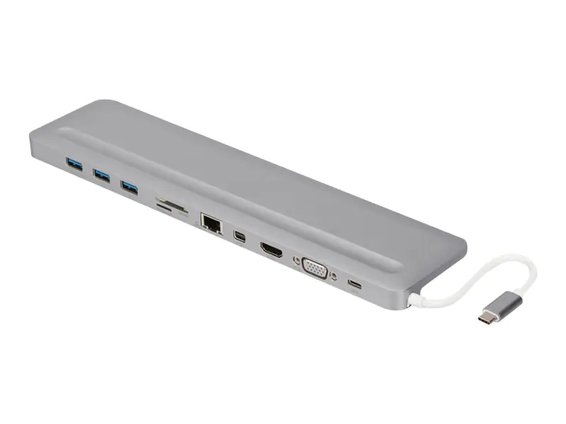 DIGITUS 12" Universal Notebook Docking Station, USB Type-C DA-70862