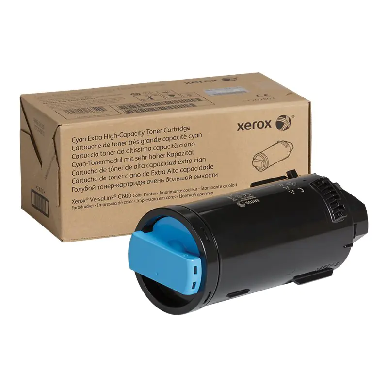 Xerox - Extrahohe Kapazität - Cyan - Original - Tonerpatrone - für VersaLink C600 Xerox - Extrahohe Kapazität - Cyan - Original - Tonerpatrone - für VersaLink C600