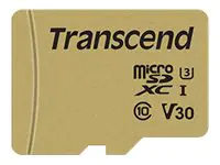 Transcend 500S - Flash-Speicherkarte (microSDHC/SD-Adapter TS8GUSD500S
