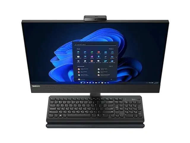 Lenovo ThinkCentre M90a Gen 3 11VF - All-in-One (Komplettlösung) - mit UltraFlex V Ständer - Core i5 12500 / 3 GHz - vPro Enterprise - RAM 16 GB - SSD 512 GB - TCG Opal Encryption, NVMe, Performance - DVD-Writer - UHD Graphics 770 - 1GbE, Wi-Fi 6E -