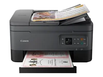 Canon PIXMA TS7450a - Multifunktionsdrucker - Farbe - Tintenstrahl - A4 (210 x 297 mm), Legal (216 x 356 mm) (Original) - A4/Legal (Medien) - bis zu 13 ipm (Drucken) - 200 Blatt - USB, Wi-Fi(n) - Schwarz