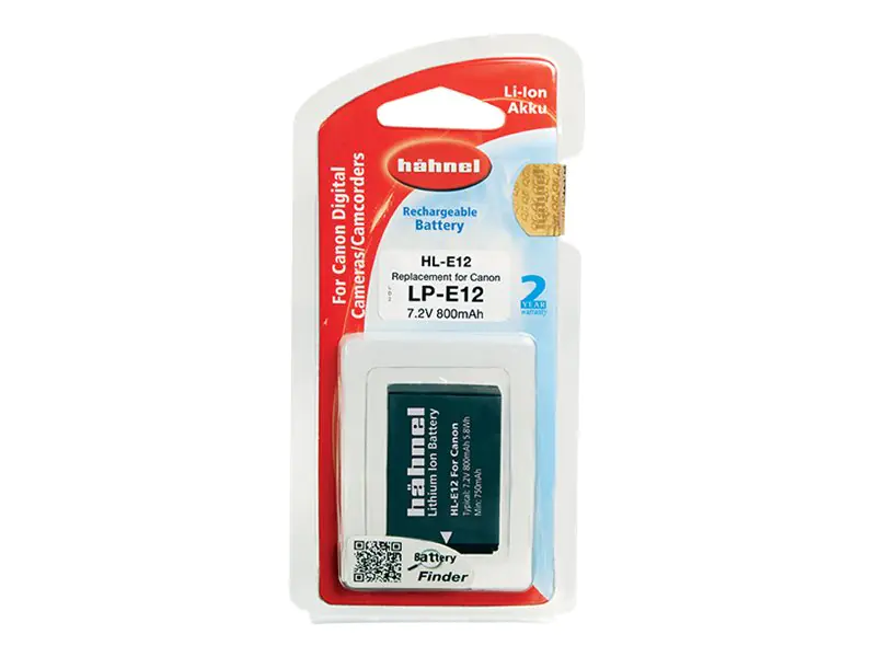 Hähnel HL-E12 - Batterie - Li-Ion - 800 mAh 1000 175.4