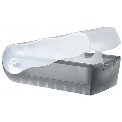 HAN Karteikasten CROCO 997-693 DIN A7 PP grau transluzent HAN Karteikasten CROCO 997-693 DIN A7 PP grau transluzent