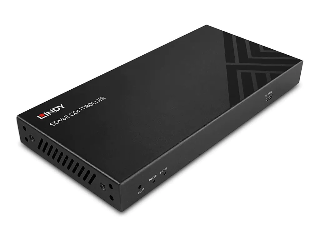 Lindy SDVoE Controller - Video-/Audio-/Infrarot-Übertrager - USB, RS-232, HDBaseT - über CAT 6 - bis zu 100 m