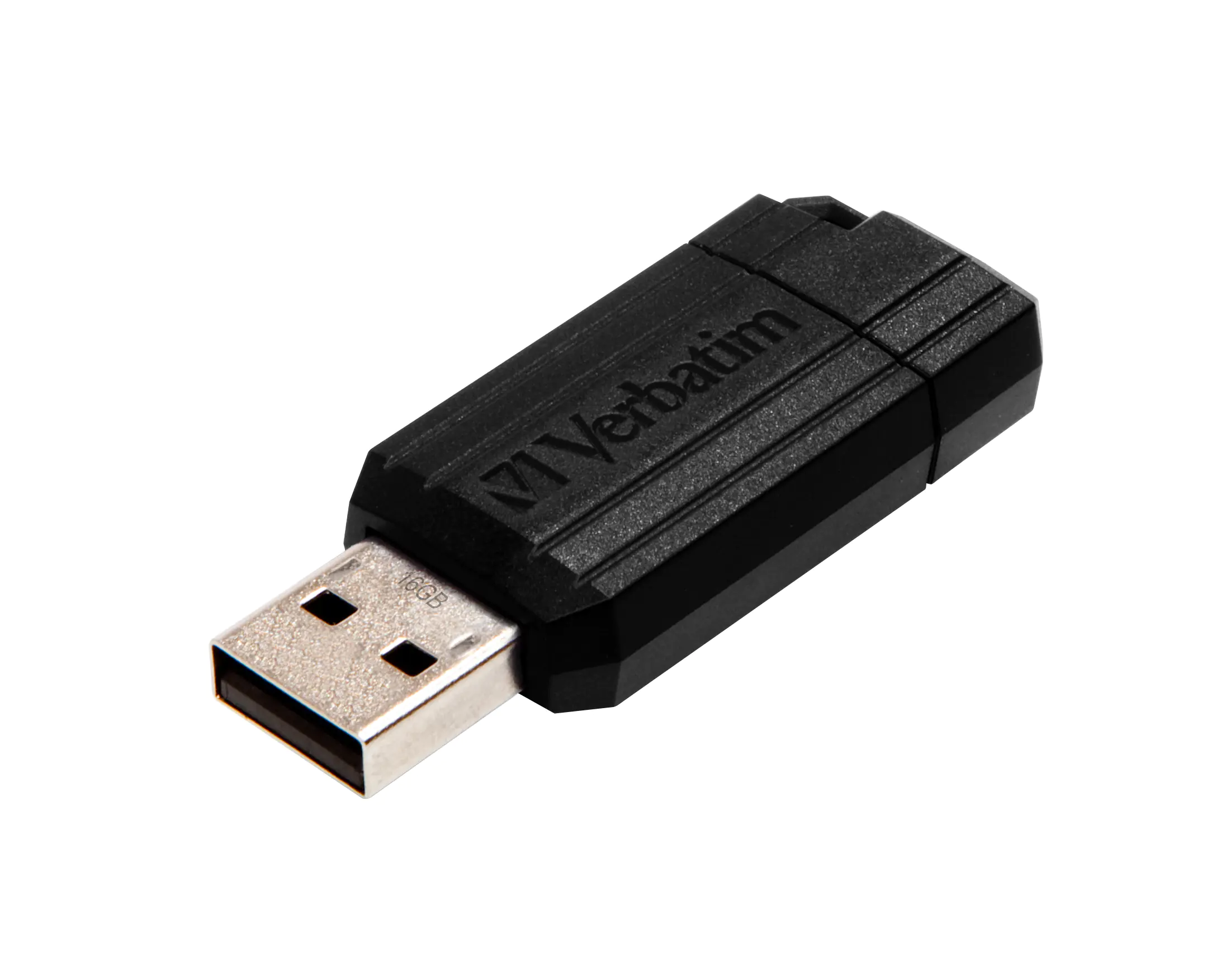 Verbatim PinStripe USB Drive - USB-Flash-Laufwerk - 16 GB - USB 2.0 - Schwarz Verbatim PinStripe USB Drive - USB-Flash-Laufwerk - 16 GB - USB 2.0 - Schwarz