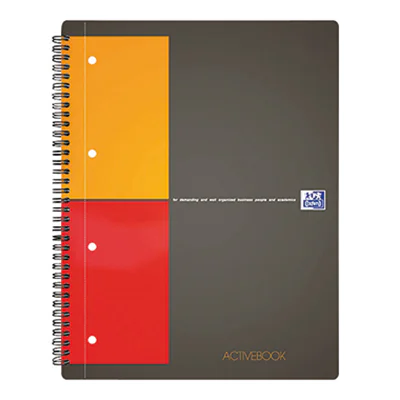 Oxford Collegeblock Activebook 100104329 DIN A4+ 80Blatt kariert Oxford Collegeblock Activebook 100104329 DIN A4+ 80Blatt kariert