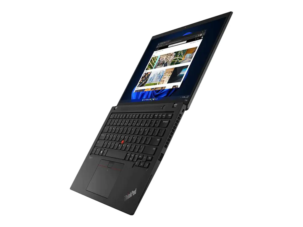 Lenovo ThinkPad T14s Gen 3 21BR - 180°-Scharnierdesign - Intel Core i5 1235U / 1.3 GHz - Evo - Win 10 Pro 64-Bit (mit Win 11 Pro Lizenz) - Iris Xe Graphics - 16 GB RAM - 512 GB SSD TCG Opal Encryption 2, NVMe - 35.6 cm (14") IPS 1920 x 1200 - Wi-Fi 6E - 5