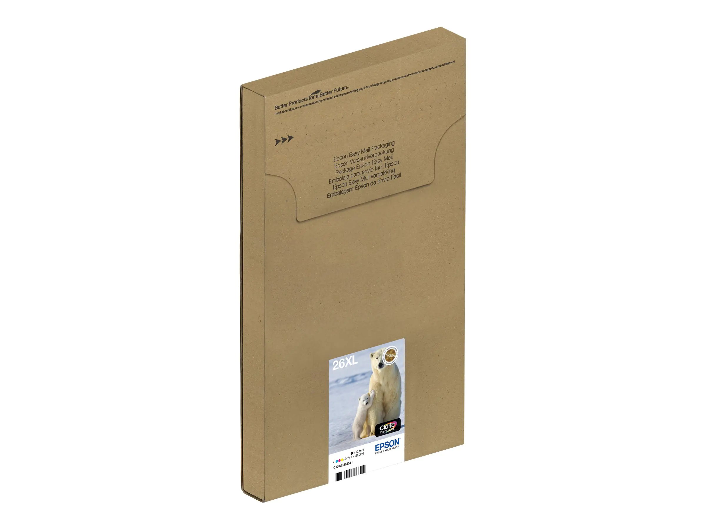 Epson Multipack 26XL EasyMail - 4er-Pack - 41.3 C13T26364511