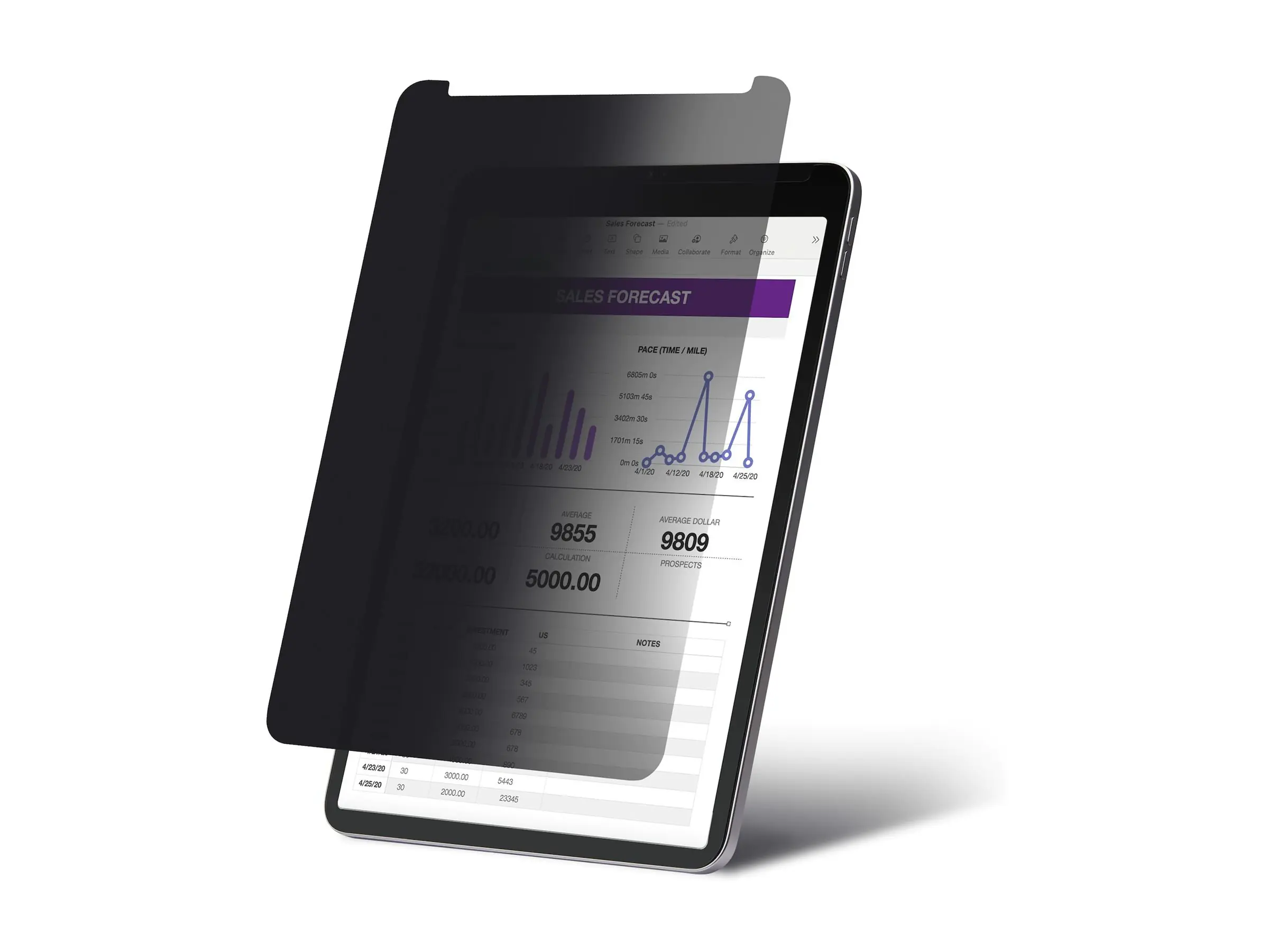 StarTech - Bildschirmschutz für Tablet - für Hoch- und Querformat, mit Touch-Funktion, +/-30° Blickwinkel, blockt bis zu 51 % blaues Licht, matt - mit Sichtschutzfilter - 4-Wege - 12.9" - Schwarz - für Apple 12.9-inch iPad Pro (3. Generation, 4. Generatio StarTech - Bildschirmschutz für Tablet - für Hoch- und Querformat, mit Touch-Funktion, +/-30° Blickwinkel, blockt bis zu 51 % blaues Licht, matt - mit Sichtschutzfilter - 4-Wege - 12.9" - Schwarz - für Apple 12.9-inch iPad Pro (3. Generation, 4. Generatio