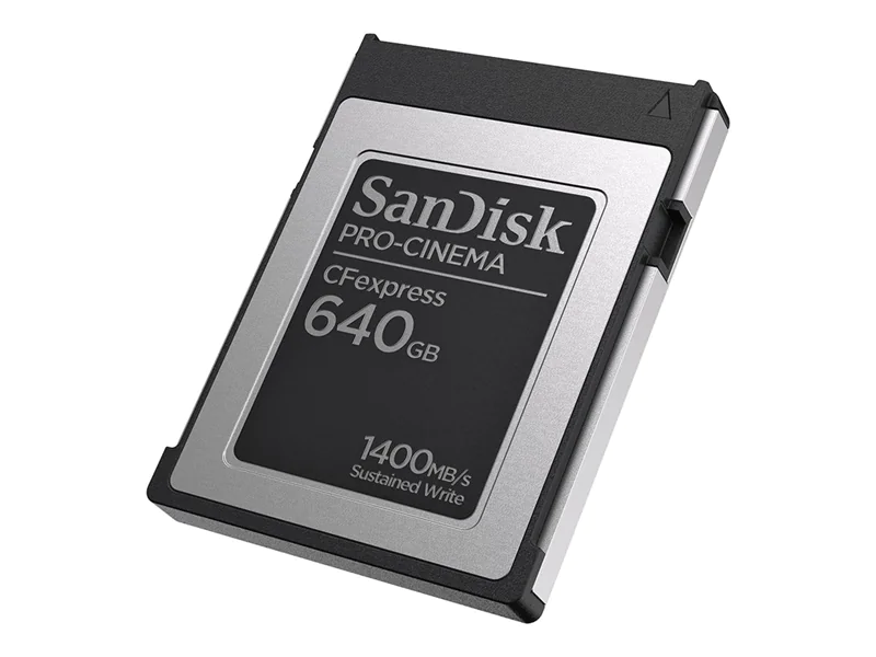 SANDISK PROFESSIONAL SanDisk PRO-CINEMA - Flash-Speicherkarte - 640 SDCFEC-640G-GN4NN