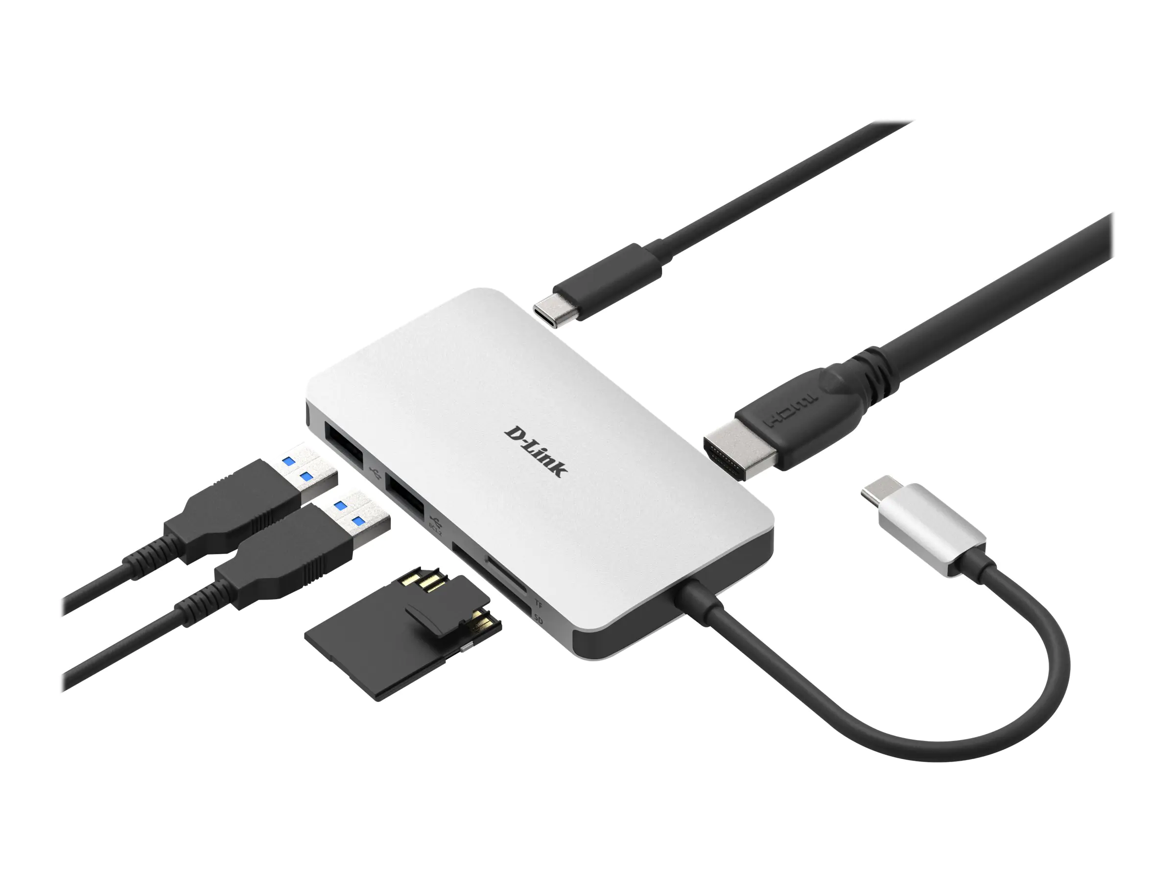 D-Link DUB-M610 - Dockingstation - USB-C / Thunderbolt 3 - HDMI