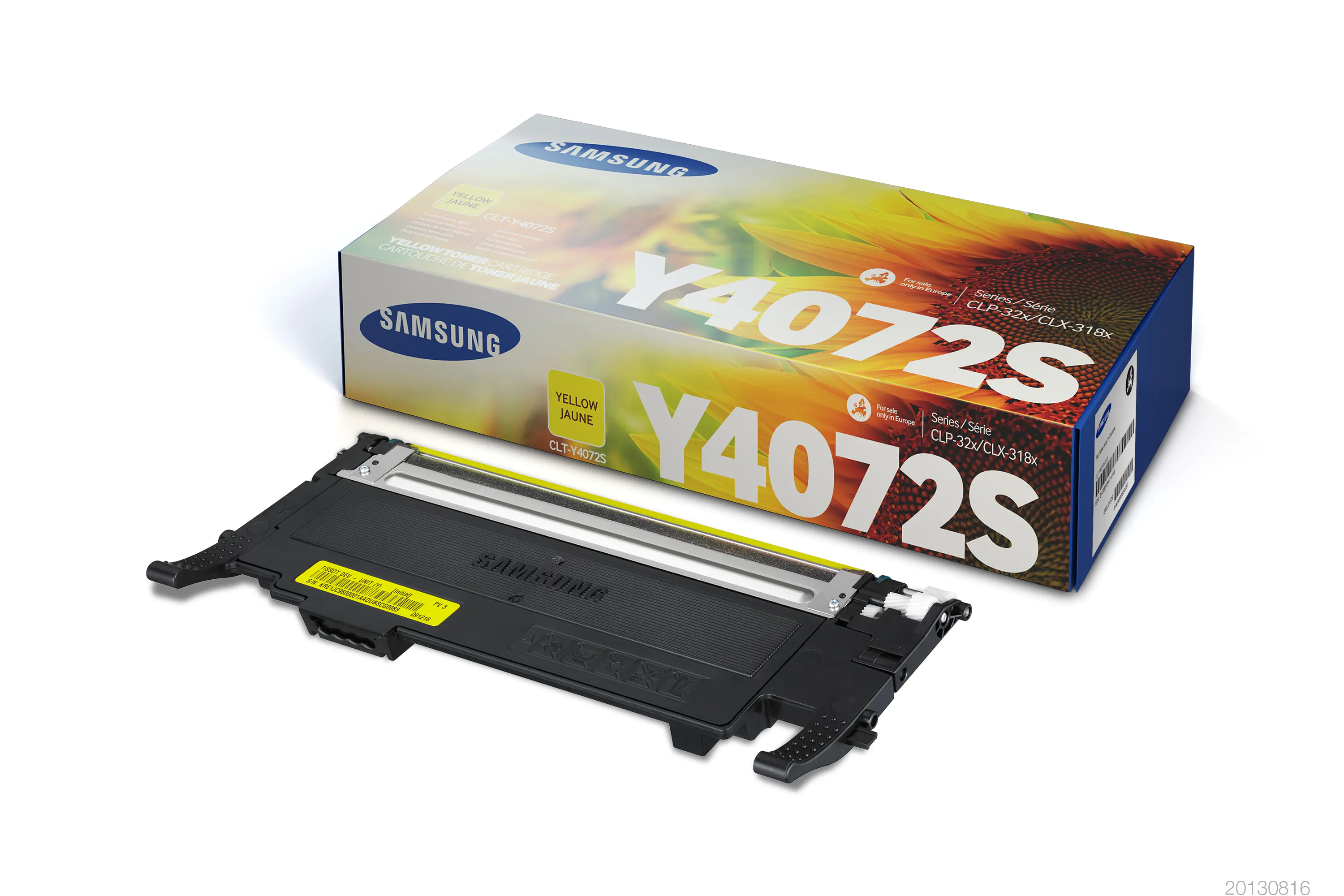 Samsung CLT-Y4072S - Gelb - Original - Tonerpatrone (SU472A) - für Samsung CLP-325, CLX-3180, CLX-3185, CLX-3186 Samsung CLT-Y4072S - Gelb - Original - Tonerpatrone (SU472A) - für Samsung CLP-325, CLX-3180, CLX-3185, CLX-3186
