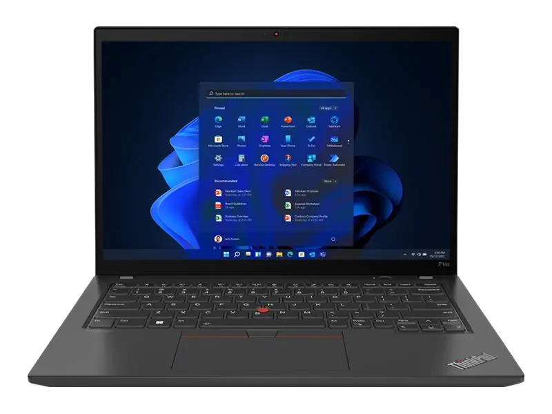Lenovo ThinkPad P14s Gen 4 21HF - Intel Core i7 1360P / 2.2 GHz - Win 11 Pro - RTX A500 - 32 GB RAM - 1 TB SSD TCG Opal Encryption 2, NVMe, Performance - 35.6 cm (14") IPS 1920 x 1200 - Wi-Fi 6E - Villi Black - kbd: Deutsch - mit 1 Jahr Lenovo Premium-Sup