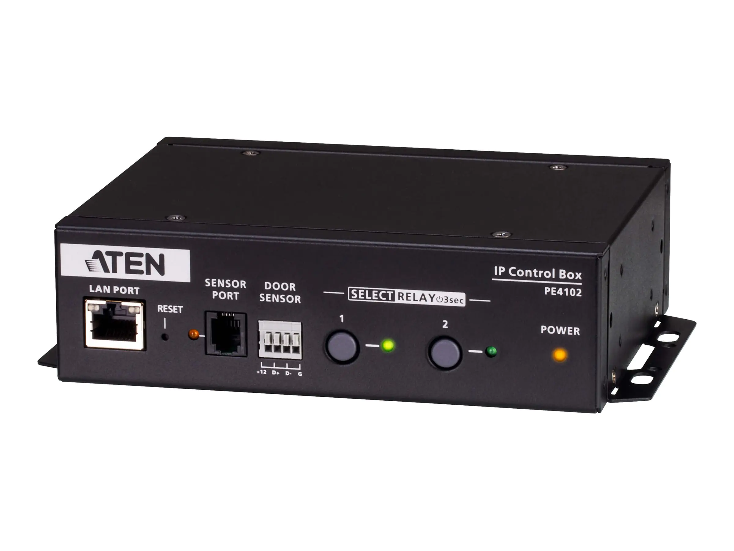 ATEN PE4102 - Stromverteilungseinheit (in Rack montierbar/extern) - eco - Wechselstrom 100-240 V - Ethernet 10/100 - Eingabe, Eingang IEC 60320 C14 - Ausgangsanschlüsse: 2 (power IEC 60320 C13) PE4102G
