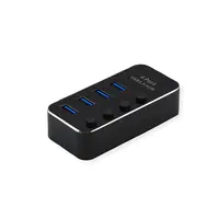 Roline USB3.2 Gen1 Hub 4x A Ports einzeln schaltbar Roline USB3.2 Gen1 Hub 4x A Ports einzeln schaltbar