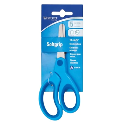 Westcott Bastelschere Kids 130mm Stahl blau