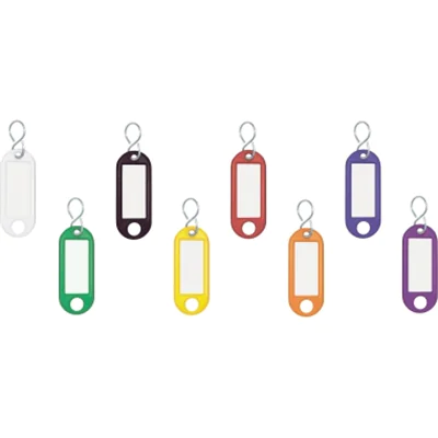 WEDO® Schlüsselanhänger 52 x 21 x 3 mm (B x H x T) S-Haken Kunststoff farbig sortiert 100 St./Pack. WEDO® Schlüsselanhänger 52 x 21 x 3 mm (B x H x T) S-Haken Kunststoff farbig sortiert 100 St./Pack.