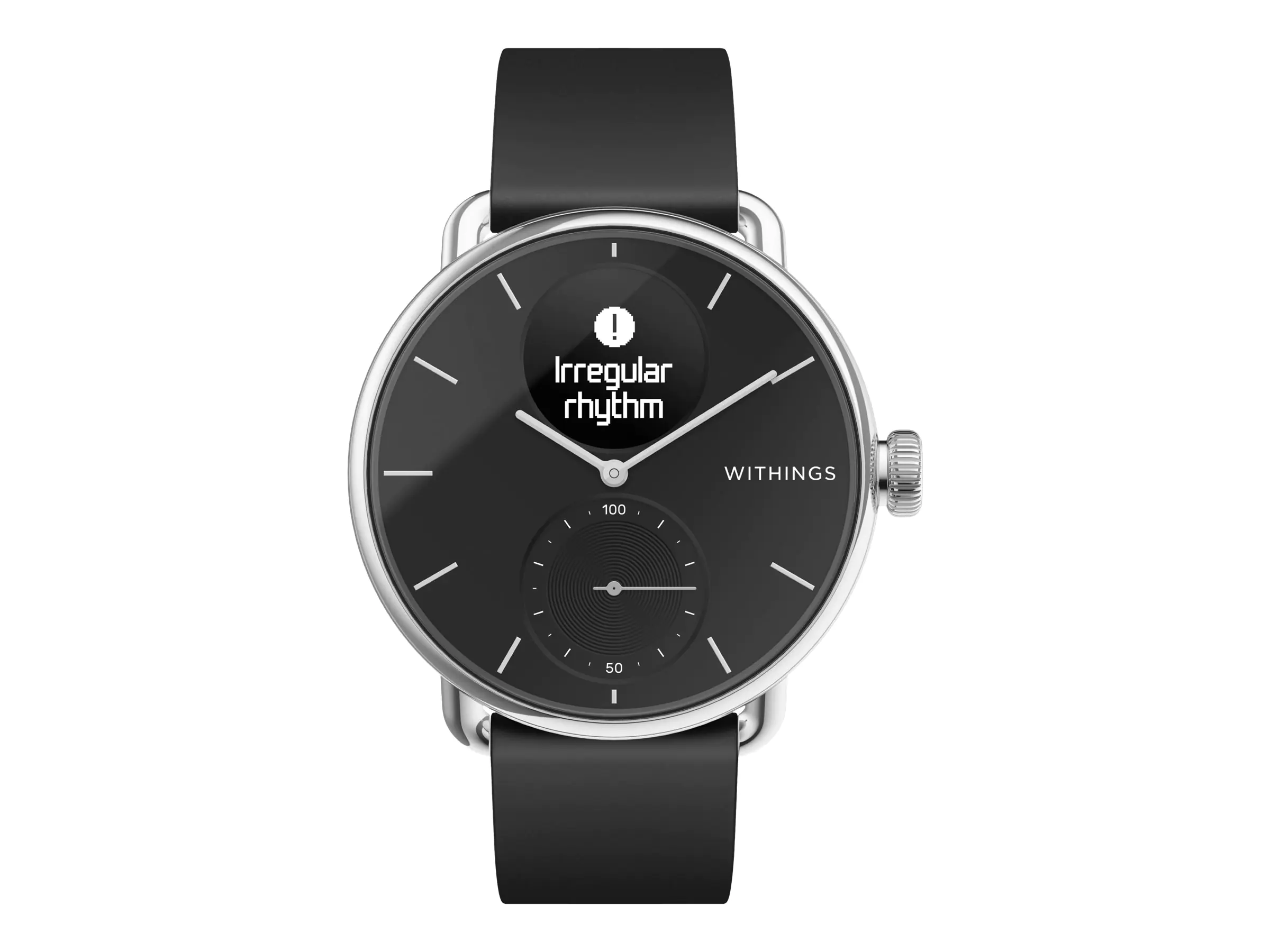 Withings ScanWatch - 38 mm - Edelstahl - Aktivitätsmesser mit Band