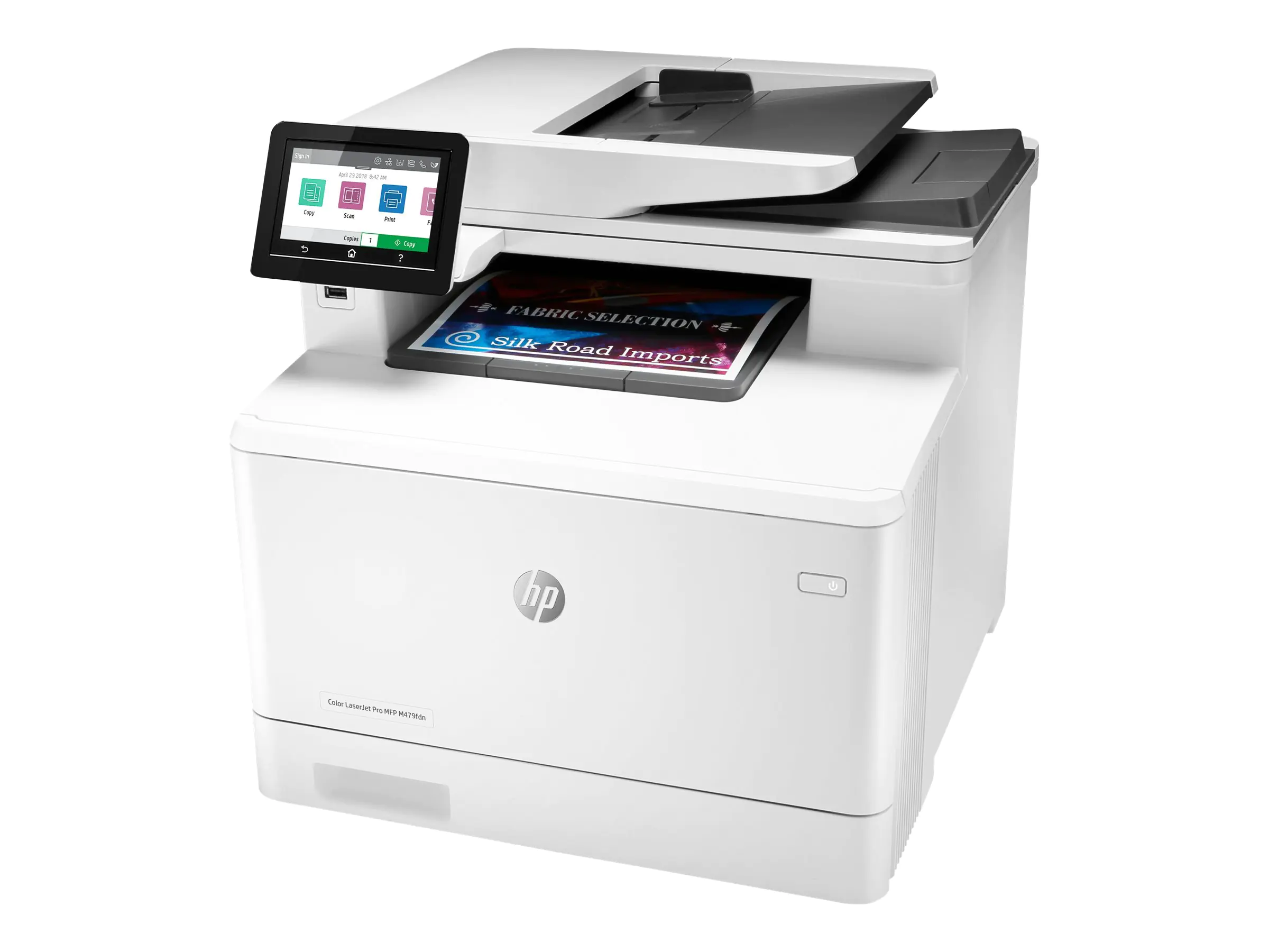 HP Color LaserJet Pro MFP M479fdn - Multifunktionsdrucker - Farbe - Laser - Legal (216 x 356 mm) (Original) - A4/Legal (Medien) - bis zu 27 Seiten/Min. (Kopieren) - bis zu 27 Seiten/Min. (Drucken) - 300 Blatt - 33.6 Kbps - USB 2.0, LAN, USB-Host