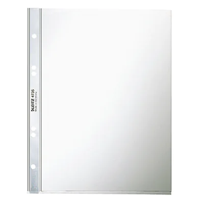 Leitz Prospekthülle Super Premium DIN A5 0,08mm oben offen PVC-Hartfolie glasklar 100 St./Pack.