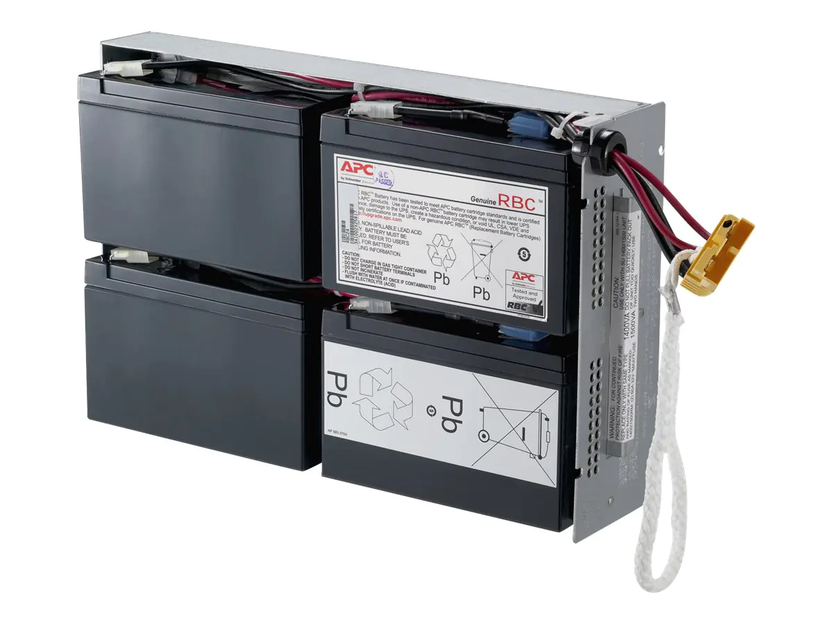 APC Replacement Battery Cartridge #24 - USV-Akku - Bleisäure - Schwarz - für P/N: DLA1500RM2U, SU1400R2IBX135, SUA1500R2ICH, SUA1500RM2U-BR, SUA1500RM2UTW APC Replacement Battery Cartridge #24 - USV-Akku - Bleisäure - Schwarz - für P/N: DLA1500RM2U, SU1400R2IBX135, SUA1500R2ICH, SUA1500RM2U-BR, SUA1500RM2UTW