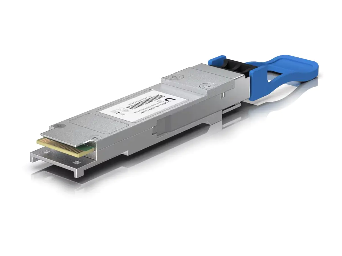 Ubiquiti UniFi - QSFP28 Empfängermodul - 100GbE - 100GBase-LR4 - LC/UPC Einzelmodus - bis zu 100 km
