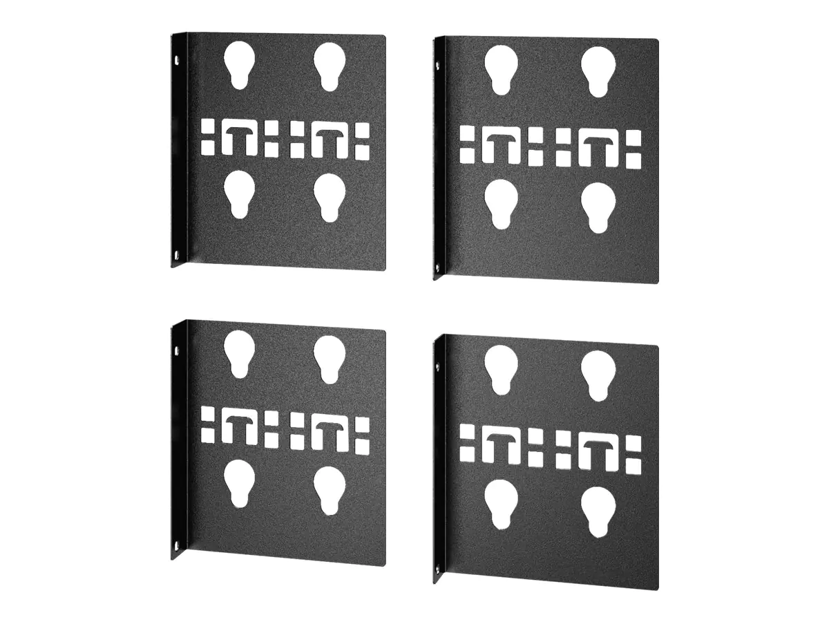 APC Easy Rack - PDU-Montageklammmern - Schwarz
