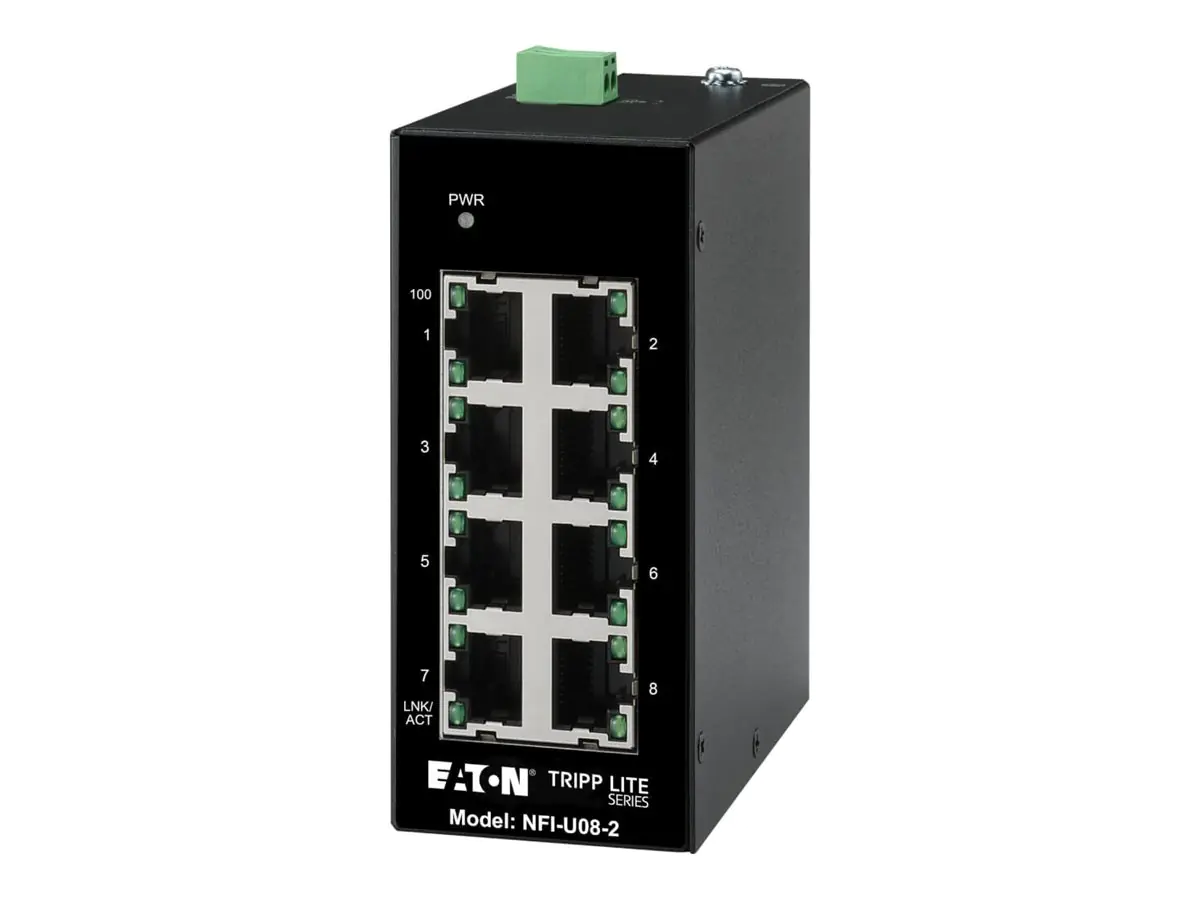Eaton Tripp Lite series Unmanaged Industrial NFI-U08-2