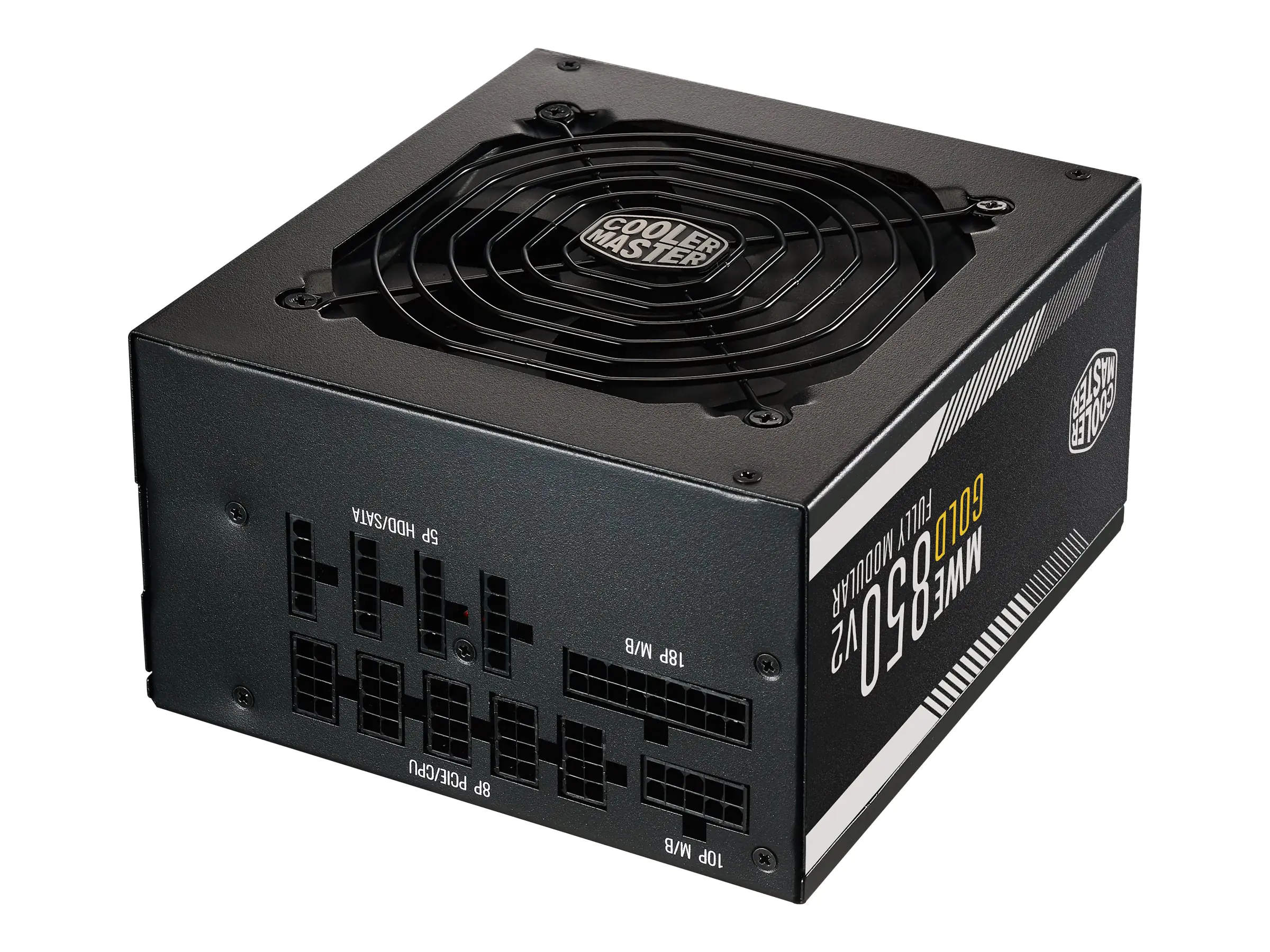 CoolerMaster MWE Gold V2 850 - Netzteil (intern) - ATX12V / EPS12V - 80 PLUS Gold - Wechselstrom 100-240 V - 850 Watt - aktive PFC - Europa