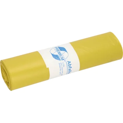 Abfallsack Standard 575x1000mm 70l gelb 25 St./Pack. Abfallsack Standard 575x1000mm 70l gelb 25 St./Pack.
