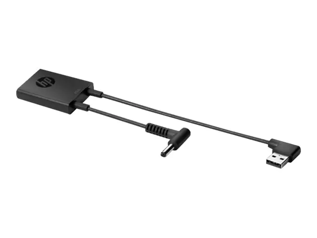 HP 4.5 mm and USB-C Dock Adapter G2 - USB-Adapter - 24 pin USB-C (W) zu Gleichstromstecker, USB Typ A (M) - USB 3.0 - 20.69 cm - für HP 24X G8, 255 G8, 340 G7; ProBook 430 G5, 630 G8, 635, 640 G8, 650 G8; ZBook Studio G8