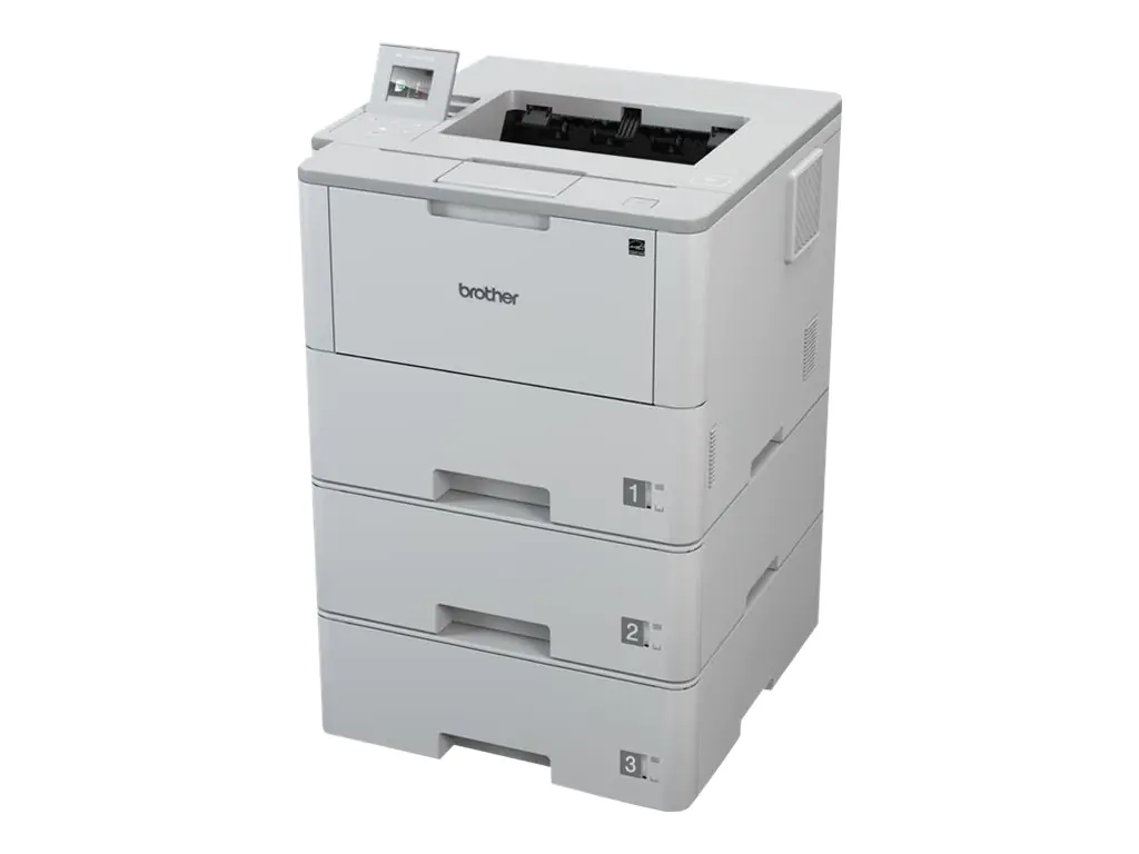 Brother HL-L6400DWTT - Drucker - s/w - Duplex - Laser - A4/Legal - 1200 x 1200 dpi - bis zu 50 Seiten/Min. - Kapazität: 1630 Blätter - USB 2.0, Gigabit LAN, Wi-Fi(n), NFC mit Brother PRINT AirBag for 750000 pages