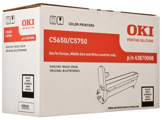OKI - Schwarz - Original - Trommeleinheit - für C5650dn, 5650n, 5750dn, 5750n OKI - Schwarz - Original - Trommeleinheit - für C5650dn, 5650n, 5750dn, 5750n