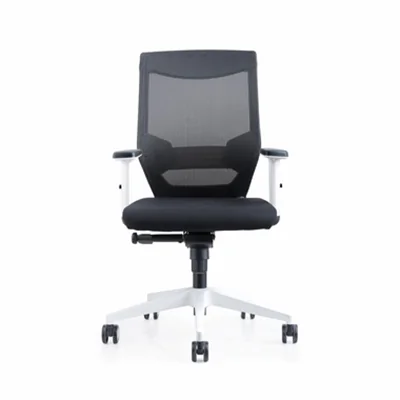 rocada Bürodrehstuhl 45-54cm Wippmechanik Rolle ungebremst (für Teppichboden) Kunststoff schwarz