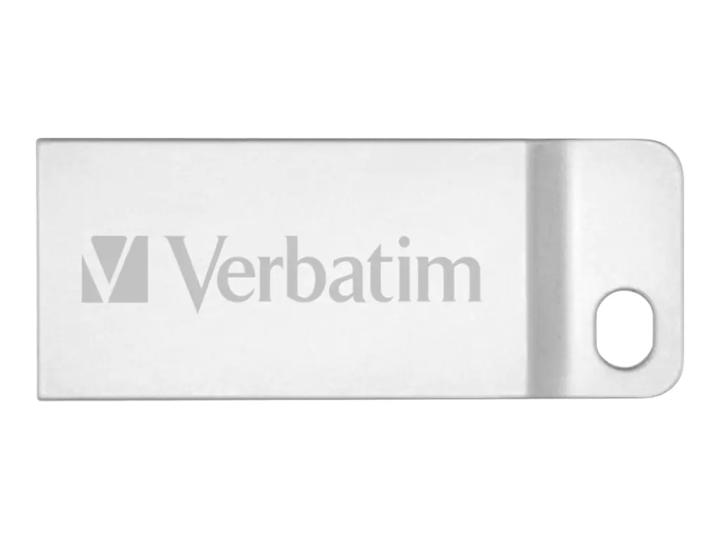 Verbatim Metal Executive - USB-Flash-Laufwerk - 64 GB - USB - Silber