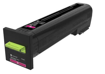 Lexmark - Magenta - Original - Tonerpatrone LCCP, LRP - für Lexmark CS820, CX820, CX825, CX860 Lexmark - Magenta - Original - Tonerpatrone LCCP, LRP - für Lexmark CS820, CX820, CX825, CX860