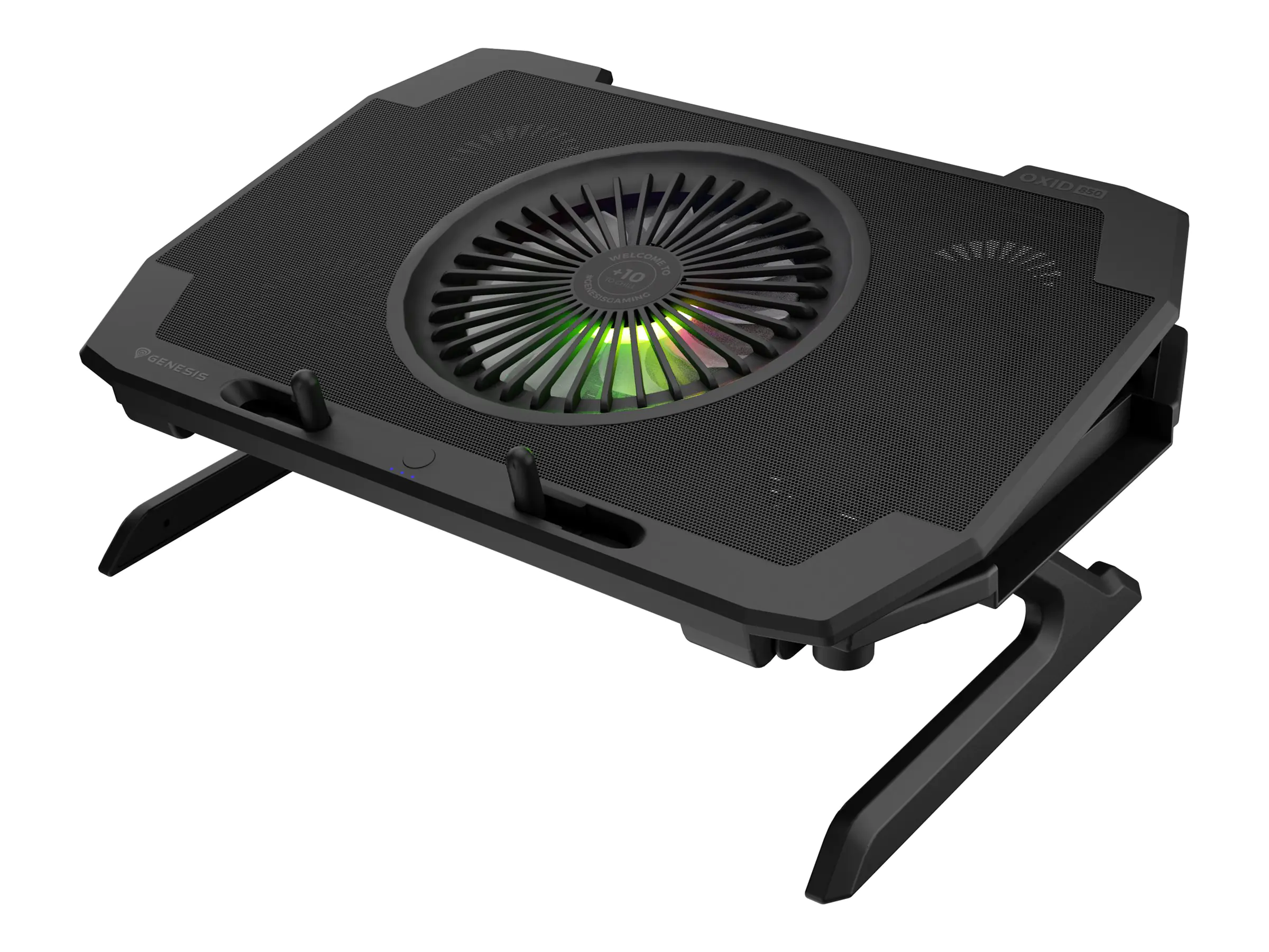 natec chladici podložka pro NB Oxid 850 RGB 15.6"-17.3" 5xVentilator