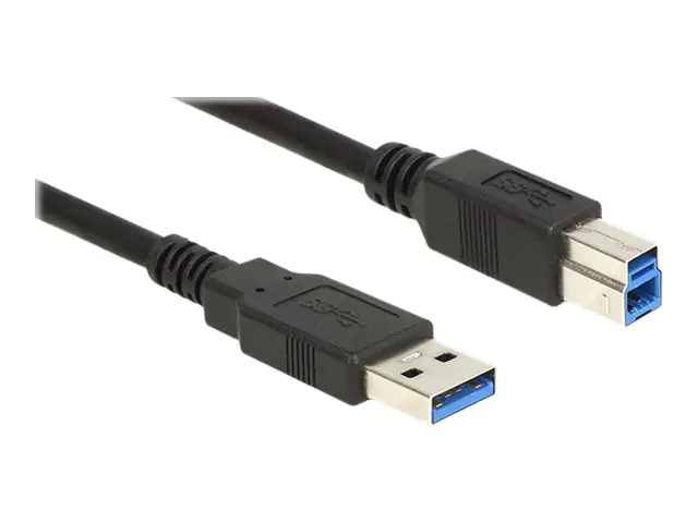 DeLOCK - USB-Kabel - USB Typ A (M) bis USB Type B (M) - USB 3.0 - 3 m - Schwarz DeLOCK - USB-Kabel - USB Typ A (M) bis USB Type B (M) - USB 3.0 - 3 m - Schwarz