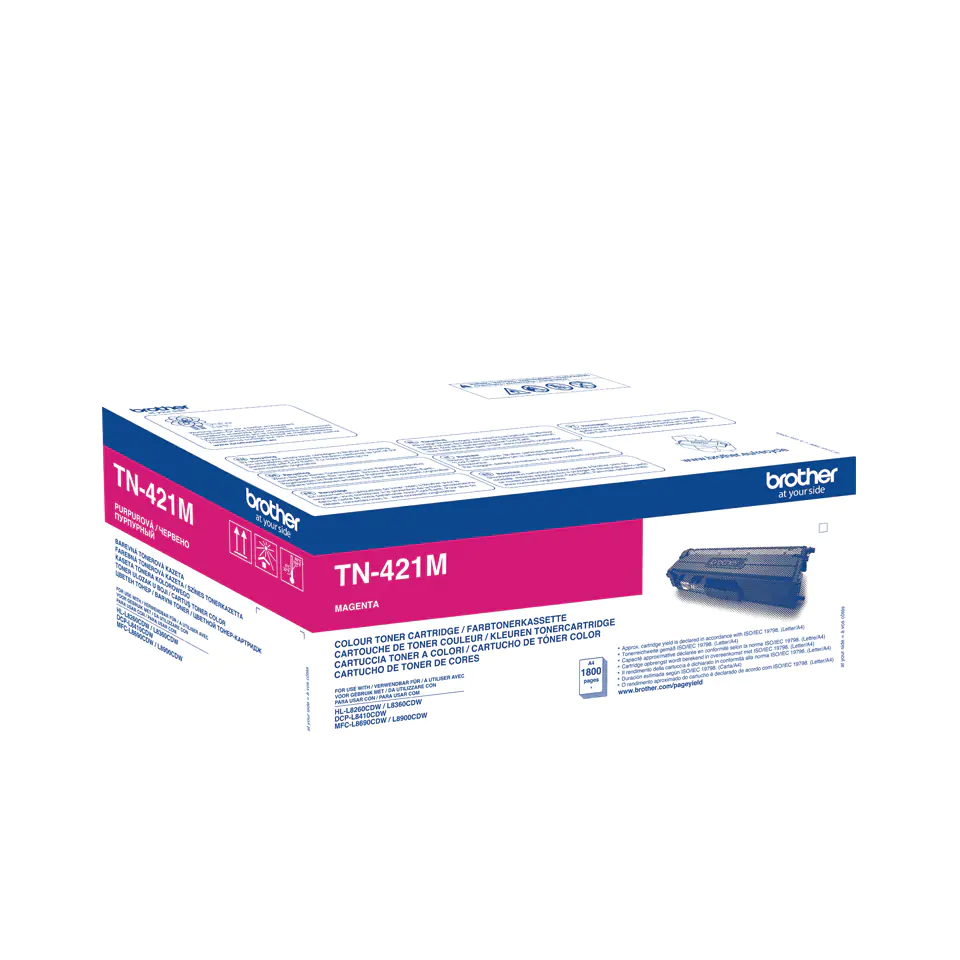 Brother TN421M - Magenta - Original - Tonerpatrone - für Brother DCP-L8410, HL-L8260, HL-L8360, MFC-L8690, MFC-L8900 Brother TN421M - Magenta - Original - Tonerpatrone - für Brother DCP-L8410, HL-L8260, HL-L8360, MFC-L8690, MFC-L8900