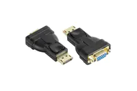 Good Connections Adapter DisplayPort Stecker an VGA Buchse 1920*1200 a60Hz vergoldete Kontakte - A