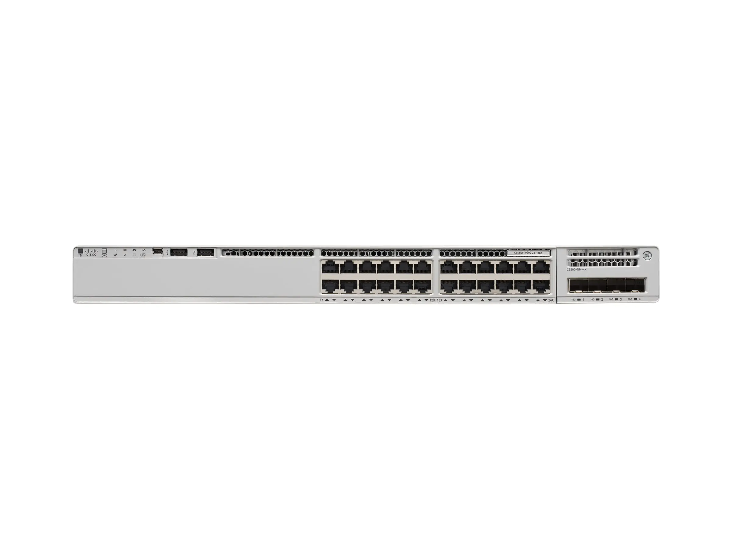 Cisco Catalyst 9200 - Network Advantage - Switch - L3 - Smart - 24 x 10/100/1000 (PoE+) C9200-24P-A