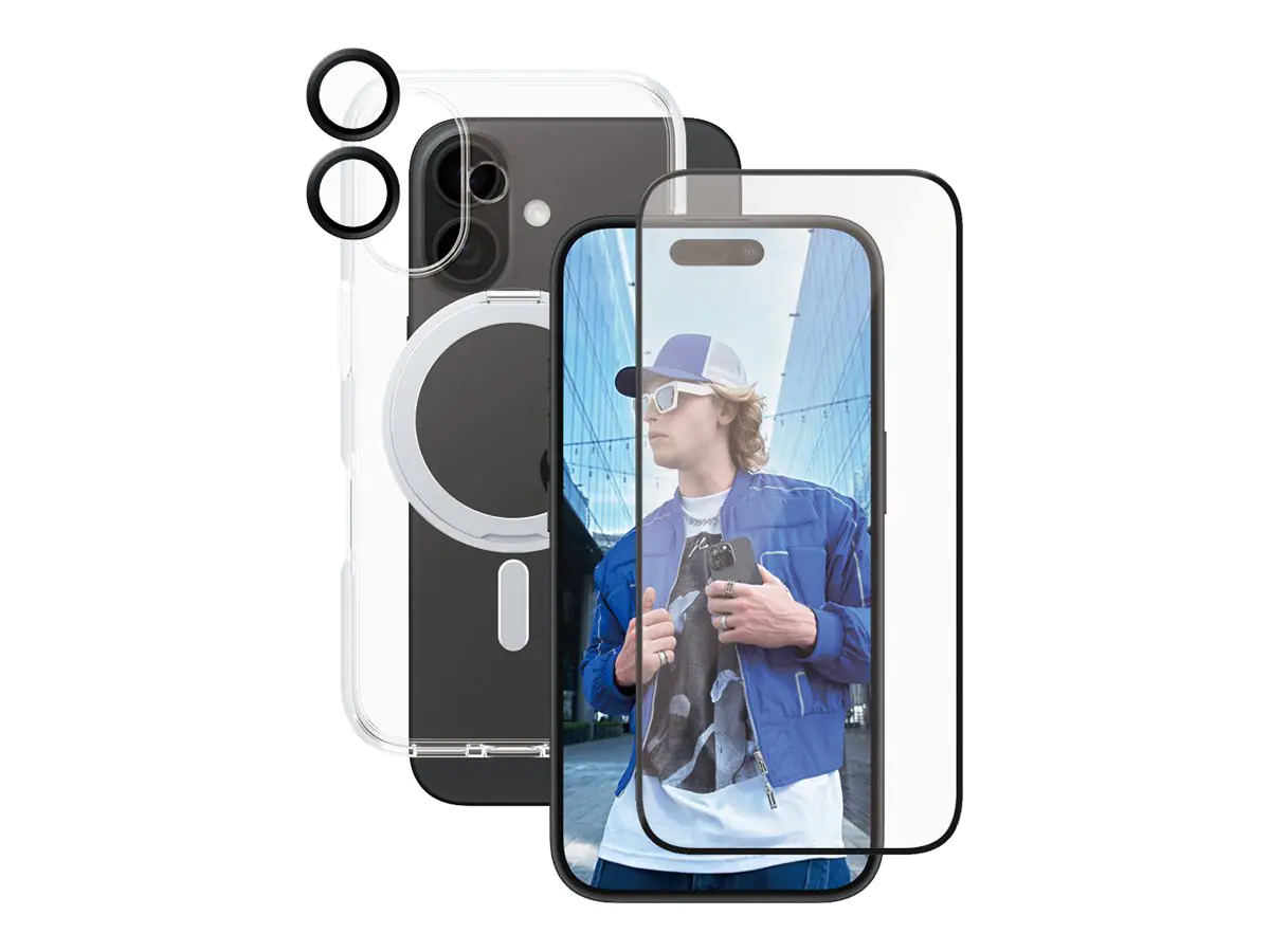 PanzerGlass CARE by PanzerGlass - 3-in-1 Schutzpacket - hintere Abdeckung für Mobiltelefon