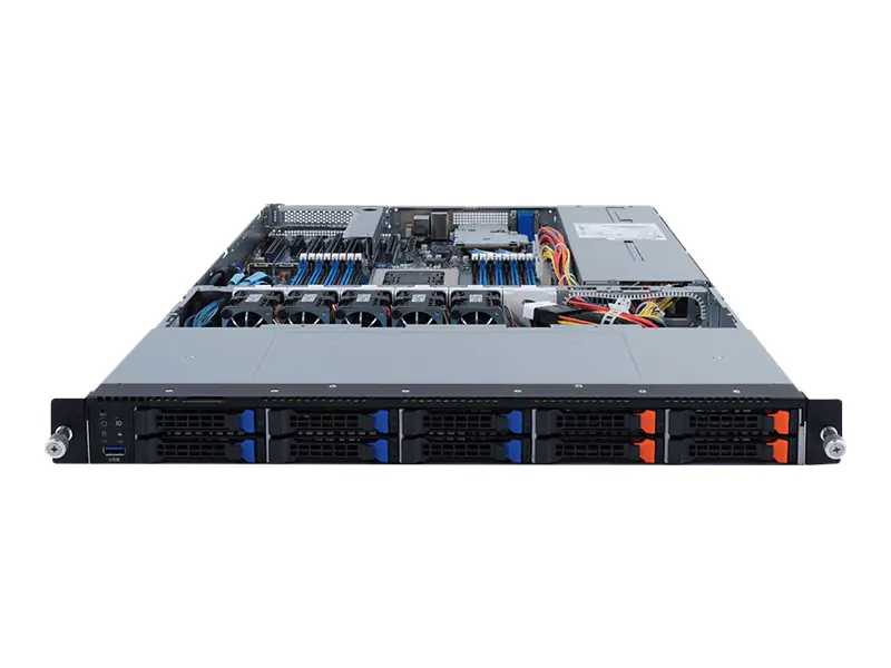 Gigabyte R152-P30 (rev. 100) - Server - Rack-Montage - 1U - 1 x Altra - RAM 0 GB - SATA/SAS/PCI Express - Hot-Swap 6.4 cm (2.5") 6NR152P30MR-00