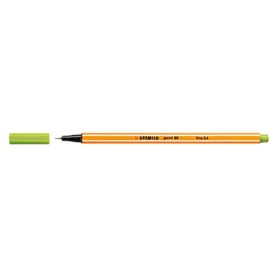 STABILO Fineliner point 88 88/33 0,4mm apfelgrün STABILO Fineliner point 88 88/33 0,4mm apfelgrün