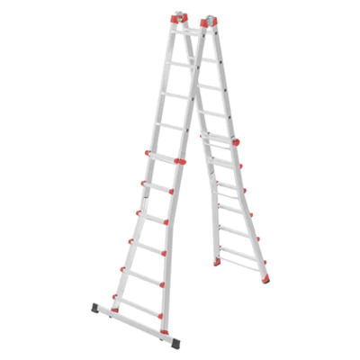 Hailo Multifunktionsleiter M80 6,75m Aluminium silber Hailo Multifunktionsleiter M80 6,75m Aluminium silber