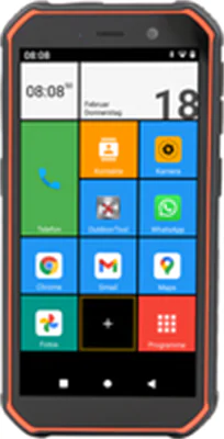 Olympia TREK - 14 cm (5.5 Zoll) - 3 GB - 32 GB - 13 MP - Android 10.0 - Schwarz - Orange Olympia TREK - 14 cm (5.5 Zoll) - 3 GB - 32 GB - 13 MP - Android 10.0 - Schwarz - Orange