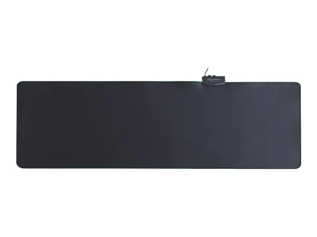 Delock Beleuchtetes Mousepad - Schwarz